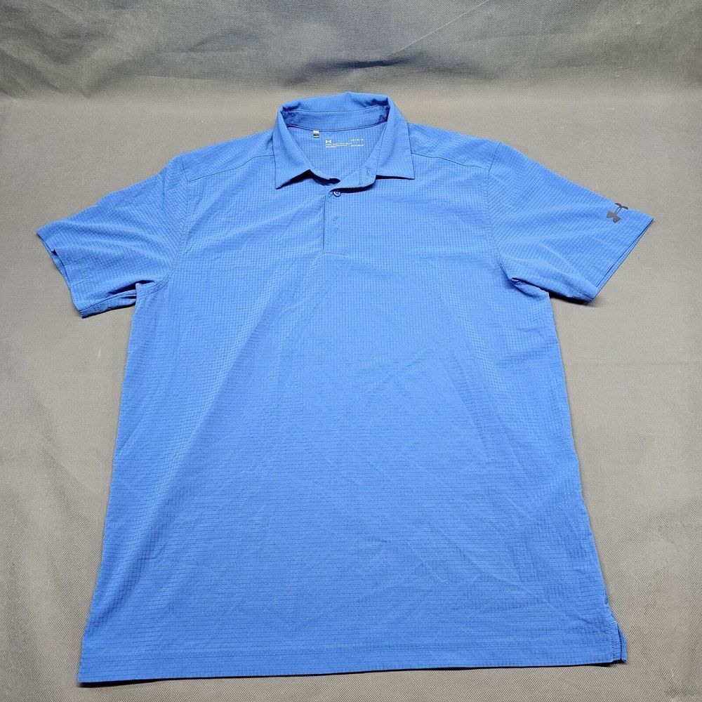 under‎ armour heat gear loose fit Polo Shirt Mens Large